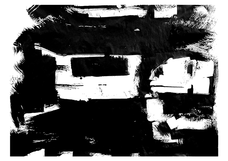 GUILTY DOG looks back in fear, not regret  31x42 (2026)